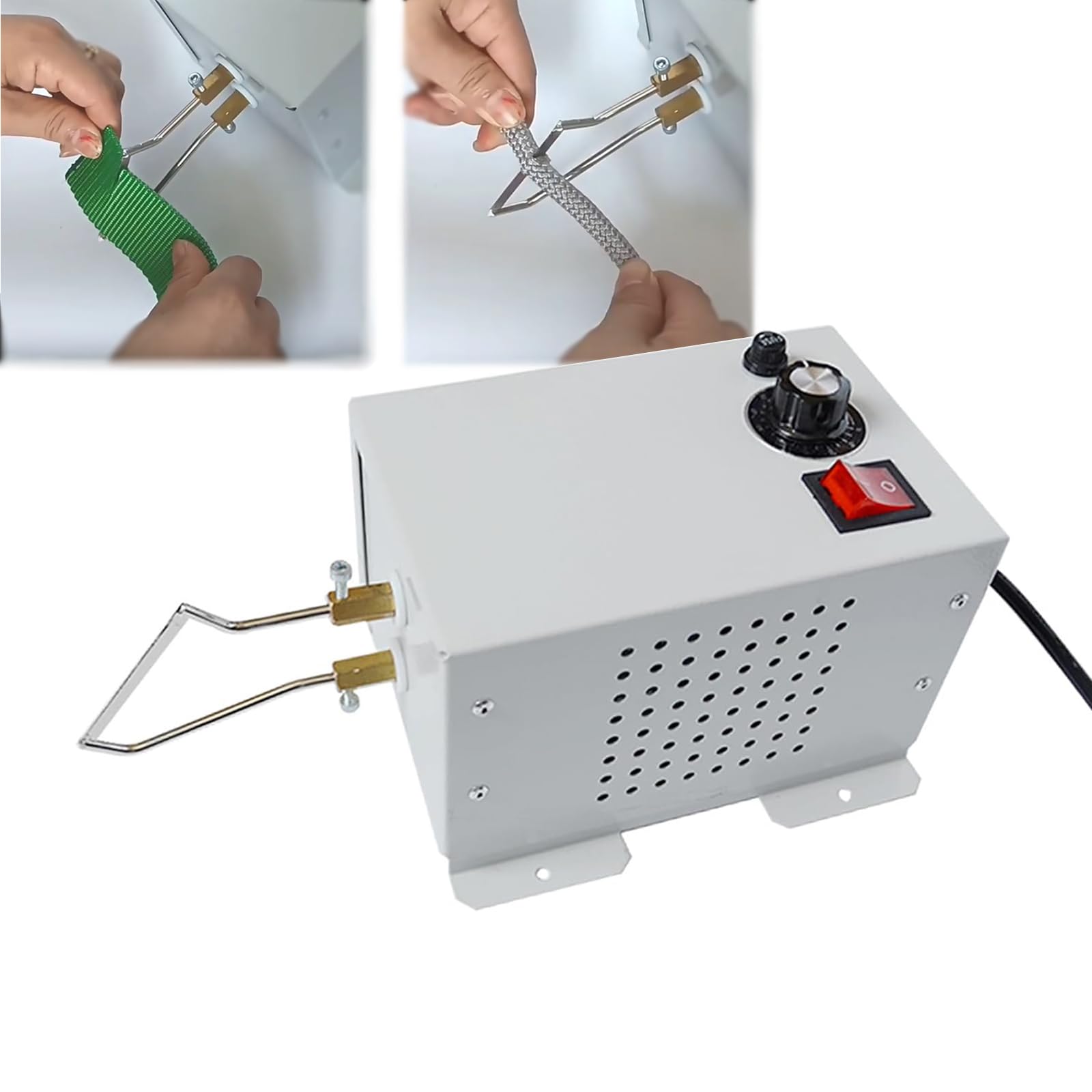 Máquina Eléctrica De Corte En Caliente De Sobremesa De 60 W, Cortadora De Cuerda con Cuchilla Caliente De Corte Lateral, Temperatura Ajustable, para C