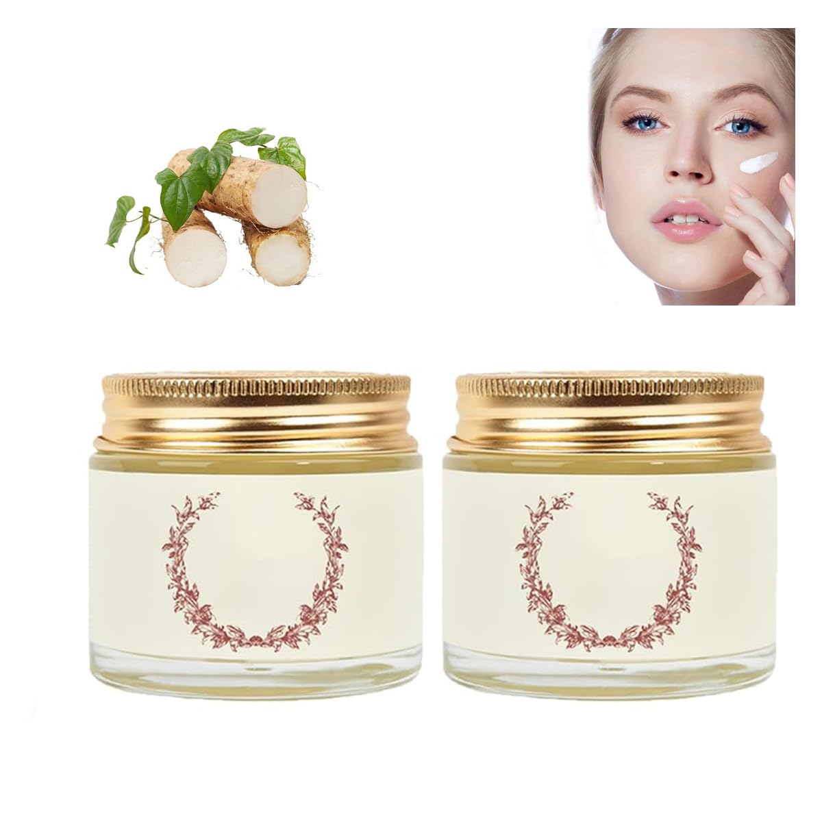 2pcs Wild Yam Cream, Wild Yam Cream Organic for Natural