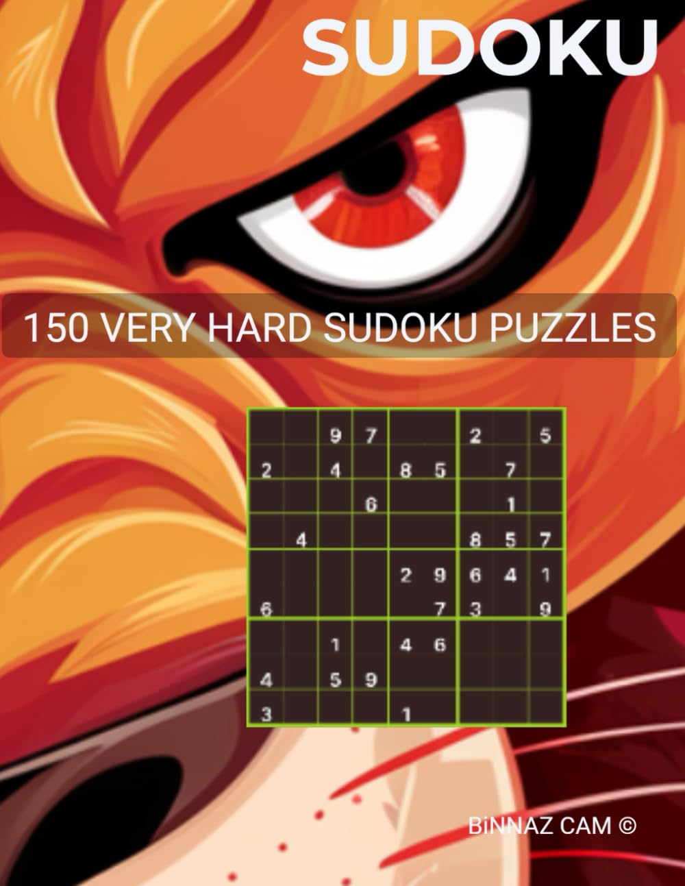 6 - SUDOKU - VERY HARD PUZZLES: Perfect logic puzzles for brain training.