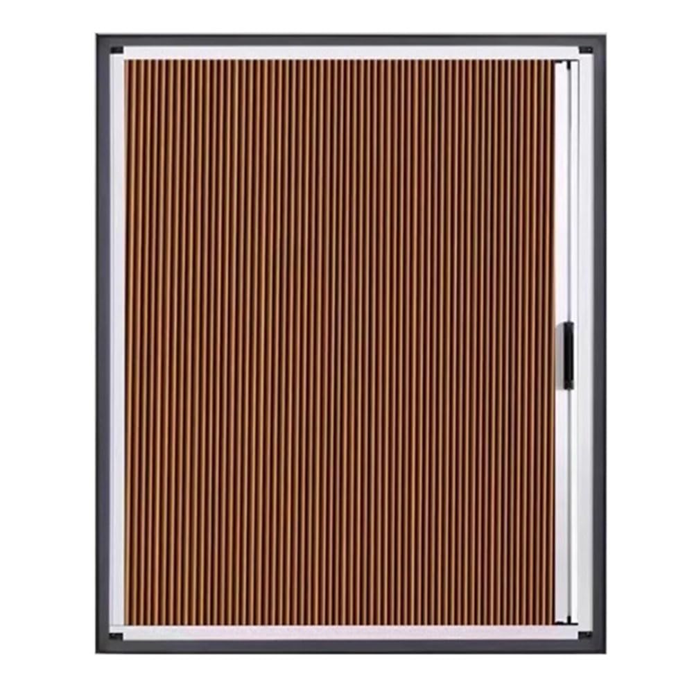 Vertical Blinds, Blackout Sliding Blinds, Honeycomb Shades for Sealing Windows, Aluminum, Customizable(1100x1500mm)