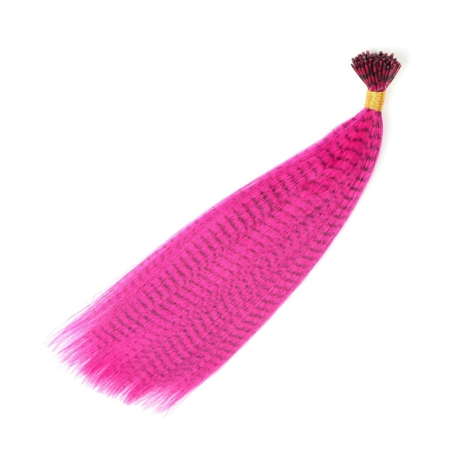 Extension de Cheveux en Plumes Mèches colorées synthétiques for Extension de Plumes de Cheveux 20 pièces Extensions de Cheveux de Plumes de postiche (Color : 5, Size : 16inches)