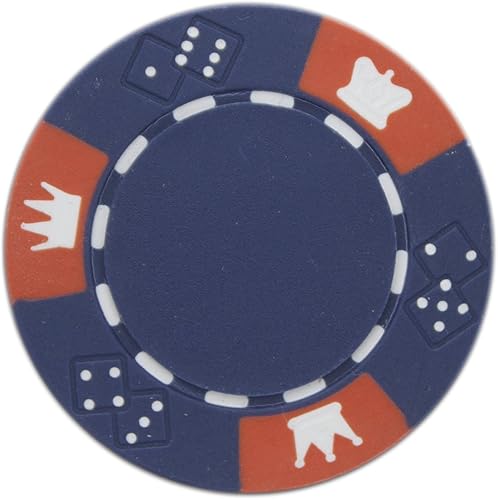 Brybelly Sabot de couronne et dés Poker Puce Heavyweight 14-gram Argile Composit