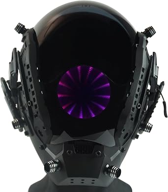 Cyberpunk Mask, Eye of the Abyss Design,futuristic mask helmet, Perfect for Halloween Party, Cosplay
