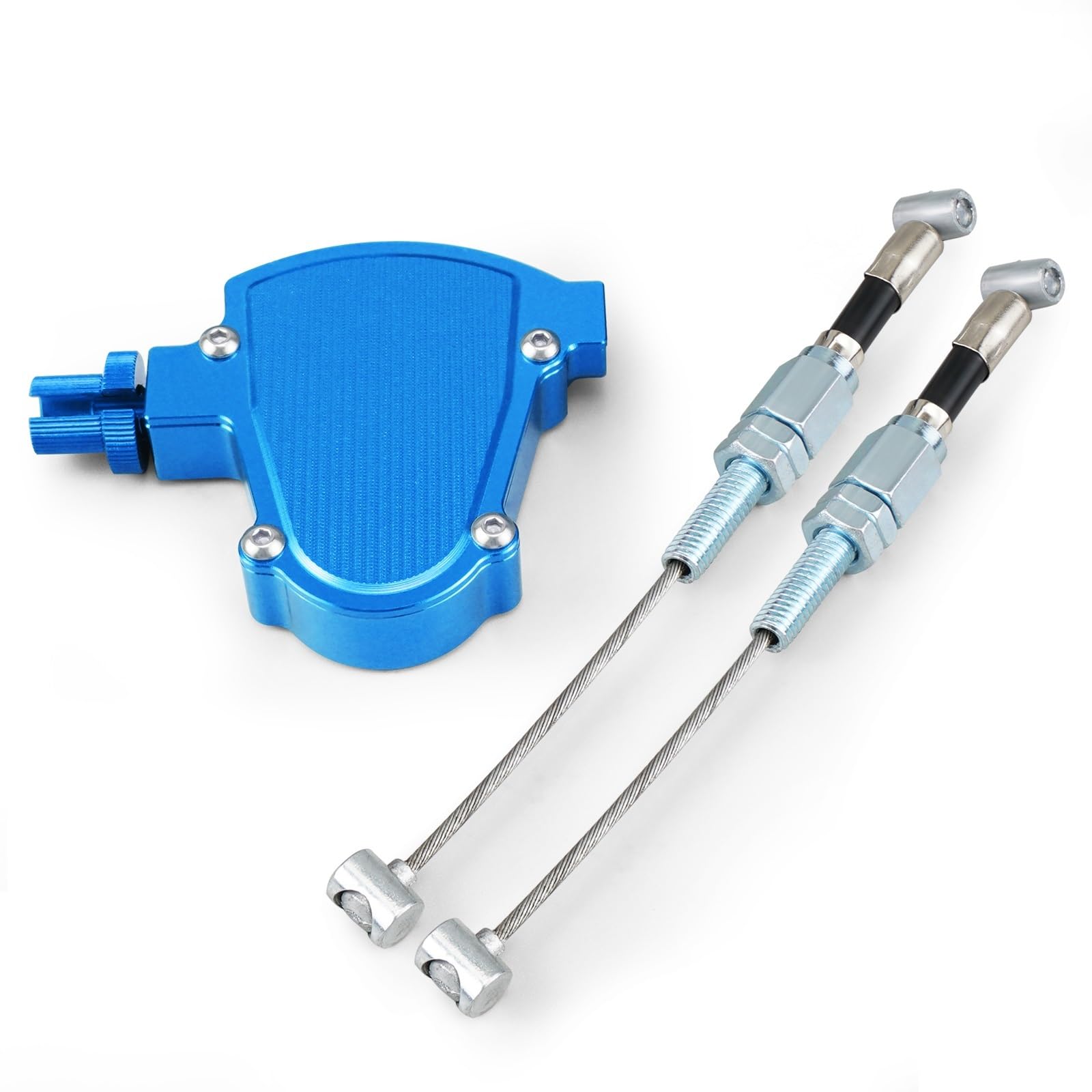 Zestaw linki sprzęgła motocykl Pasuje do Honda XR650R 2000-2007 CRF230L CRF230F CRF150R CRF250R CRF250X CRF450R 2008-2016 sprzęgło kaskaderskie łatwe ciągnięcie System kabli(Blue)