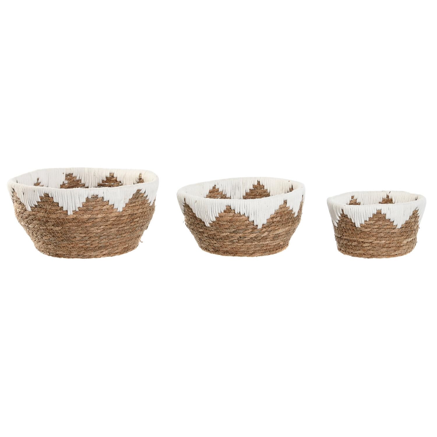 Centre de table en fibre de coton pour une décoration bohème