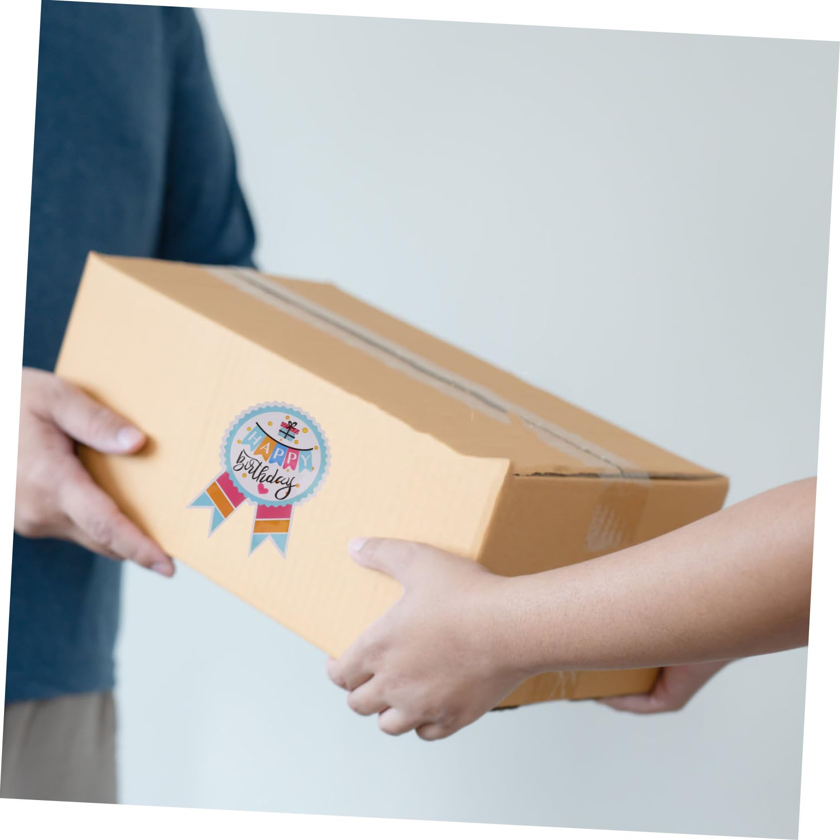 5rotoli Adesivi Compleanno Autoadesivi Per Festeggiamenti Etichette Decorative Per Dolci e Snack Stickers Per e