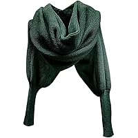 Pulloverschal Mit Ärmeln - Warmer Poncho Für Kalte Tage