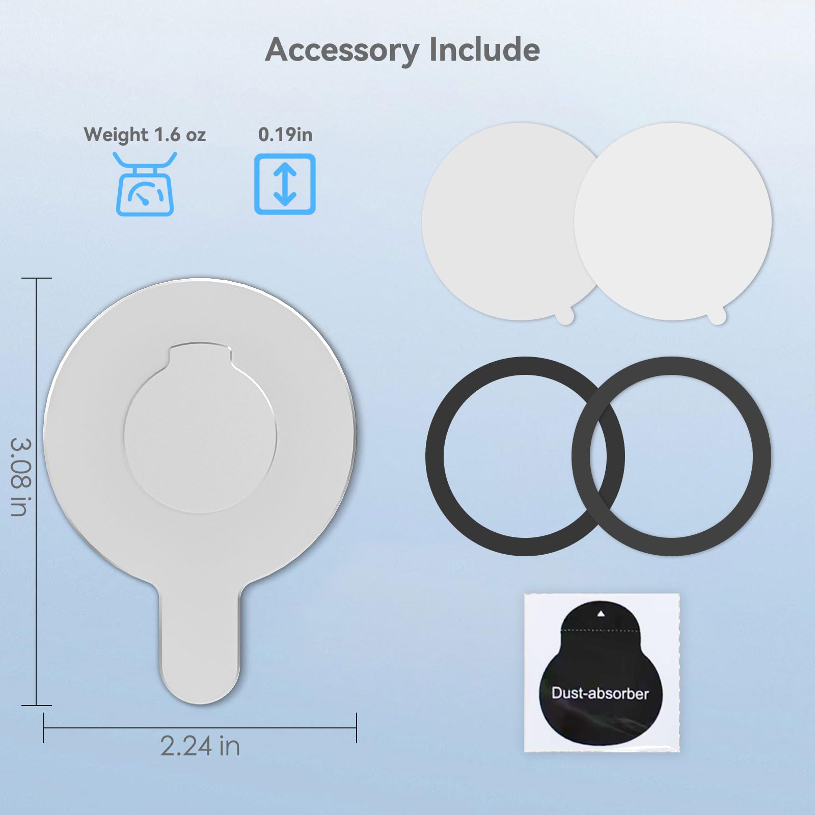 Amazon.com: CloudValley for DJI N55 Magnetic Phone Holder Clamp