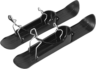 Snow Skis Set, 53x10x9cm Portable Snow Sledge Board Set, Snow Sledge Board Set, Durable Portable Bicycles Snowboard Ski Kit, Lightweight Snow Sledge Board Set For Scooter For Snowfields, Baby Stroller