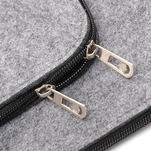 Funda protectora POPETPOP de fieltro chic con diseño elegante 6
