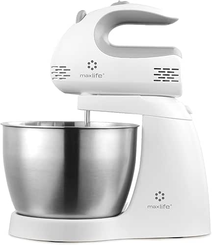 3.2 Quarts Stand Mixer - 5-Speed Electric Powerful Stand Mixer,