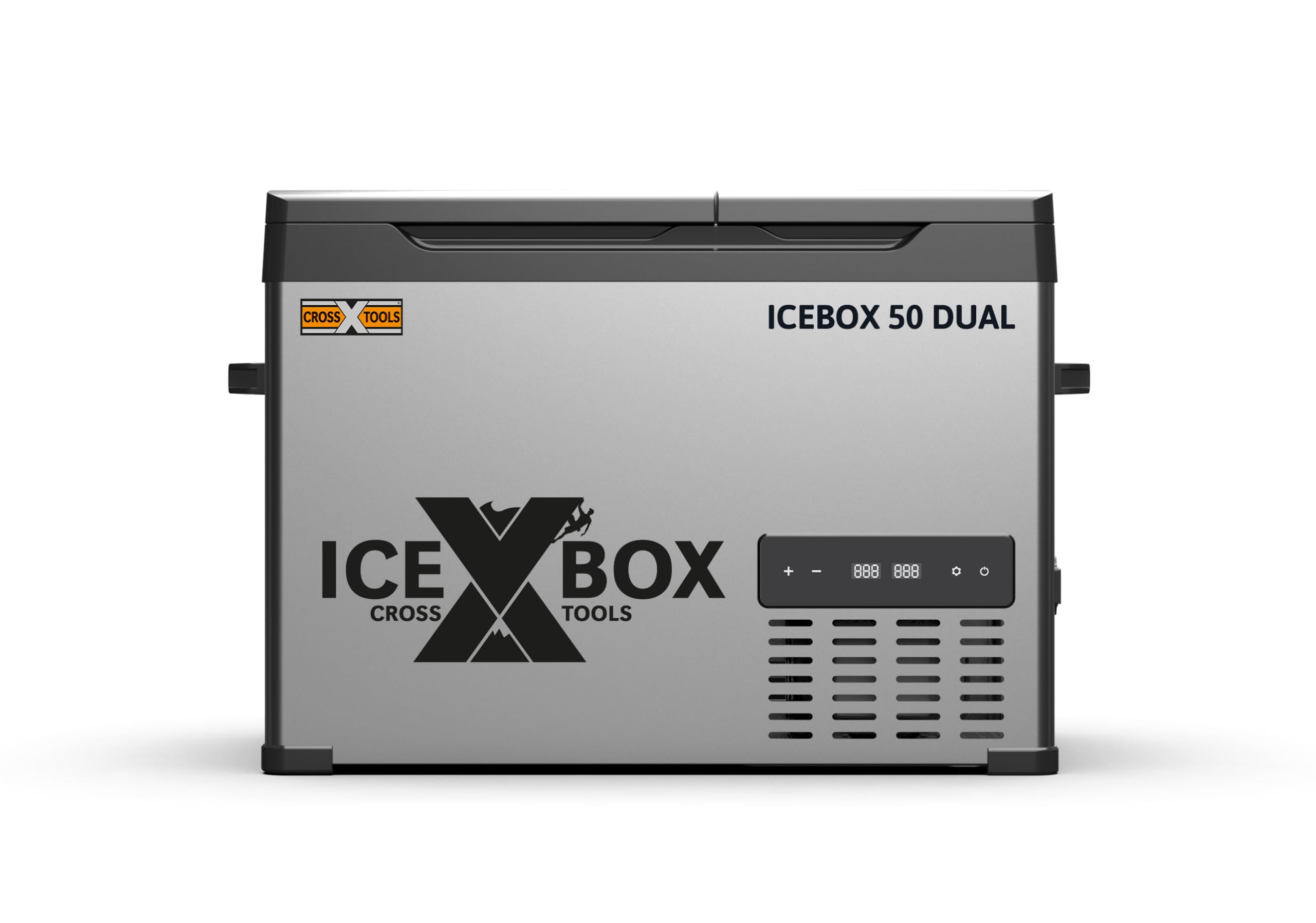 CROSS TOOLS elektryczna kompresorowa lodówka turystyczna, Camping & Auto, przenośna zamrażarka, lodówka z App, 230V/12V/24V, idealna do łodzi i vanów