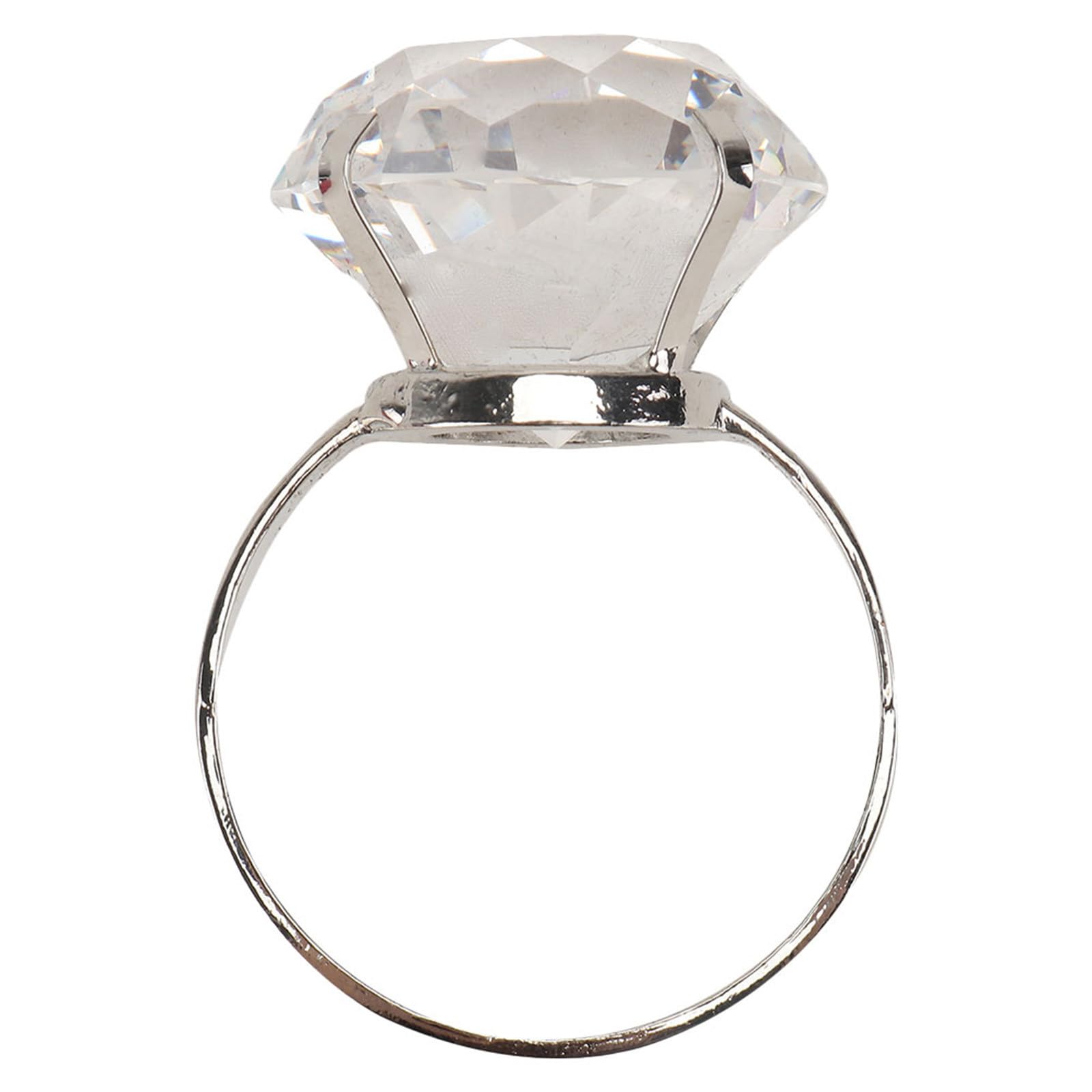 Accesorio para anillos de boda de cristal de 80mm de aleación duradera