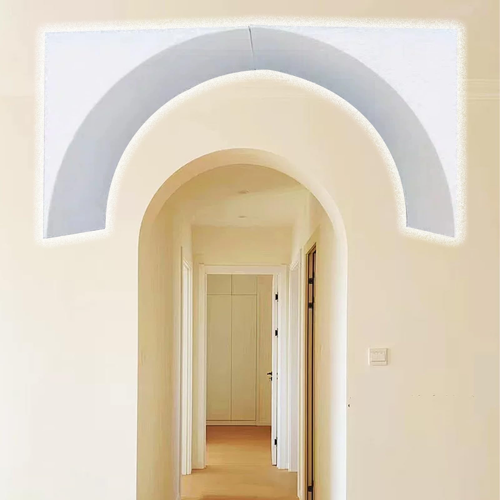 Kit de arco para puerta de paneles de yeso juego precurvado interior y exterior