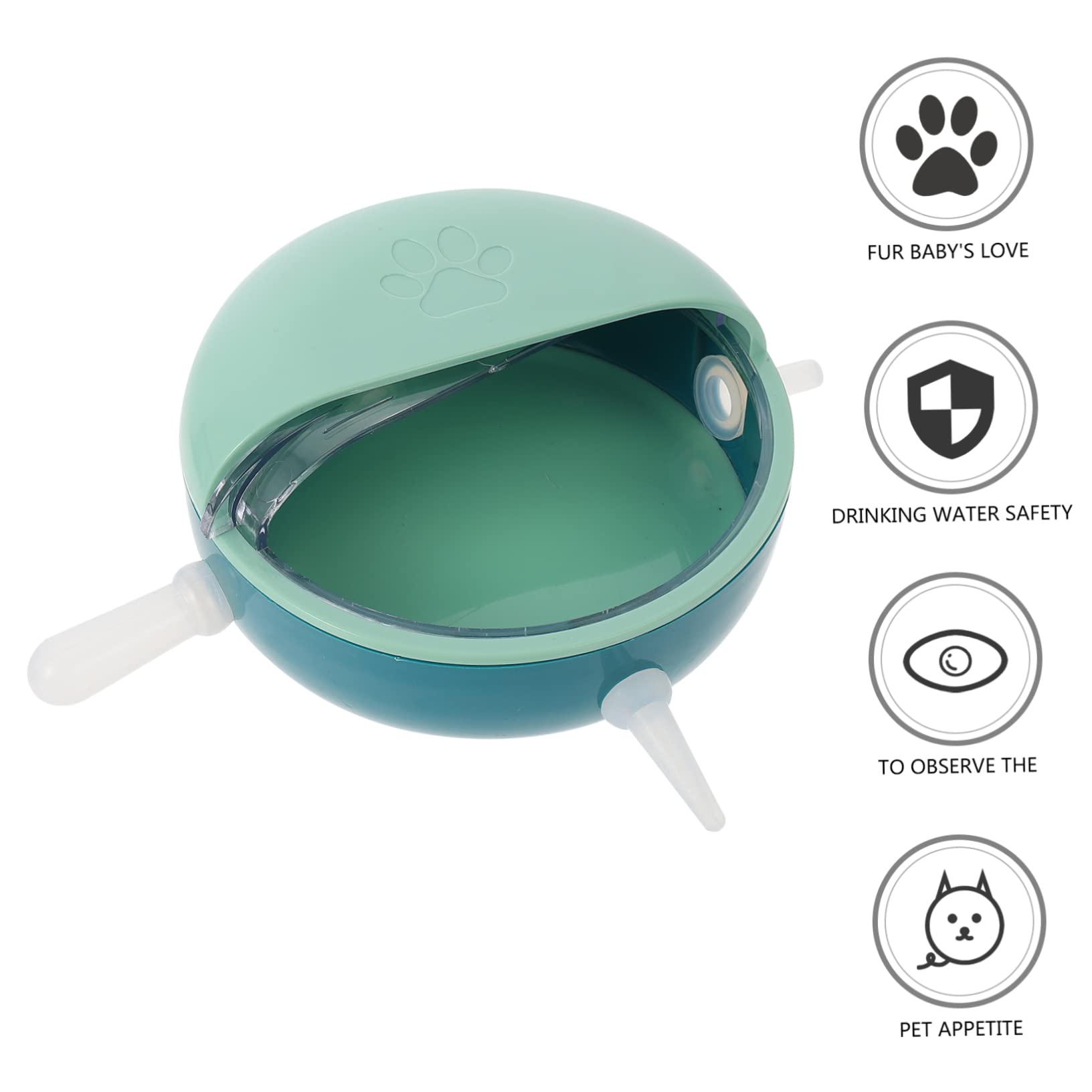 BESPORTBLE 3 Pezzi di Ciotole per per Cuccioli E Gattini in Materiale Pp per Animali Domestici Appena Nati