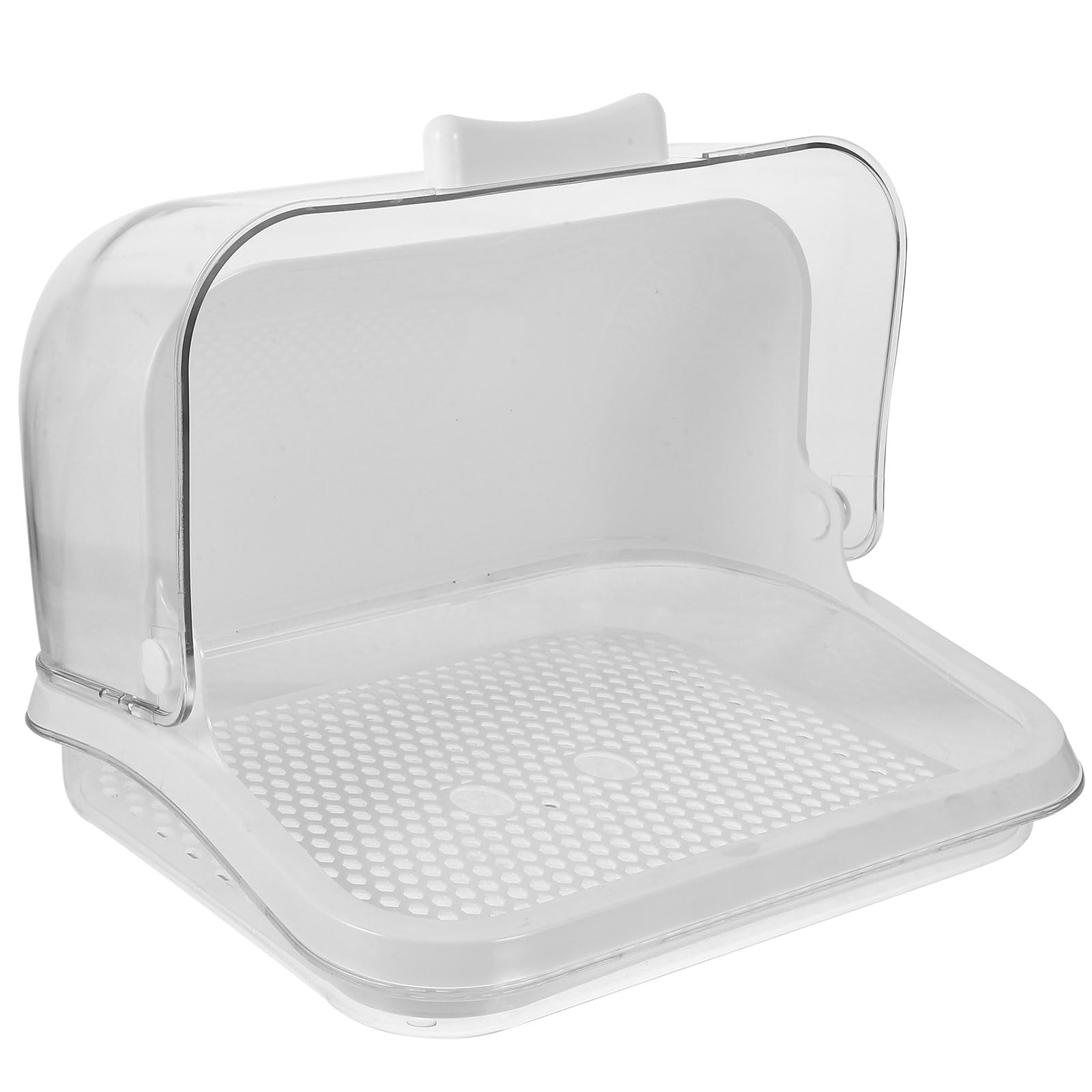 Babyflaschen Aufbewahrungsbox mit Staubschutzdeckel aus Pp für Sichere Lagerung und Abtropfen von Milchflaschen für Babys und Küchenaufbewahrung