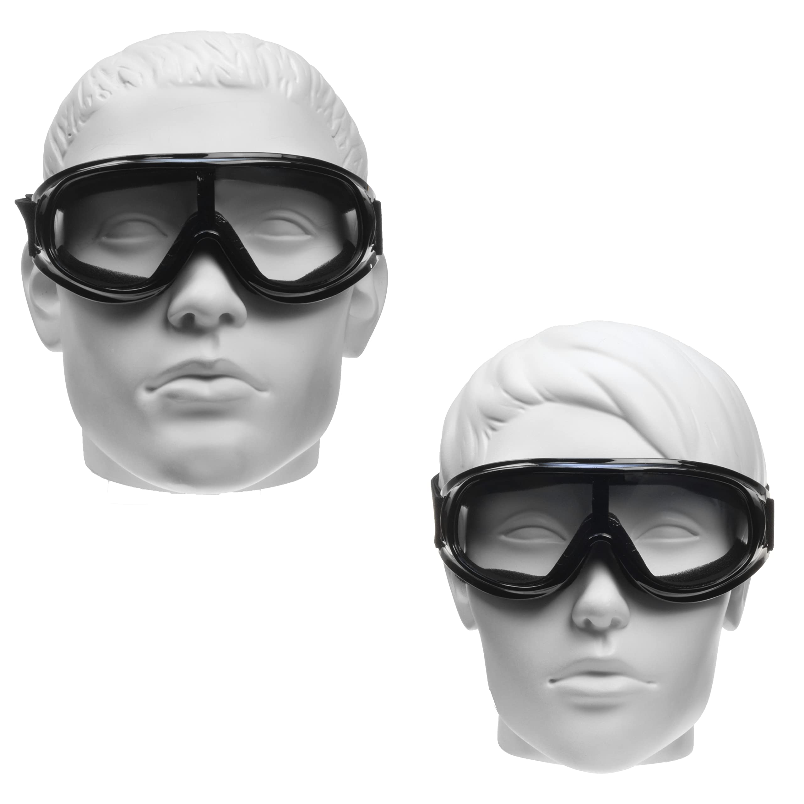 Lunettes De Moto Vintage Anti-buée En Cuir PU Anti-poussière Pour