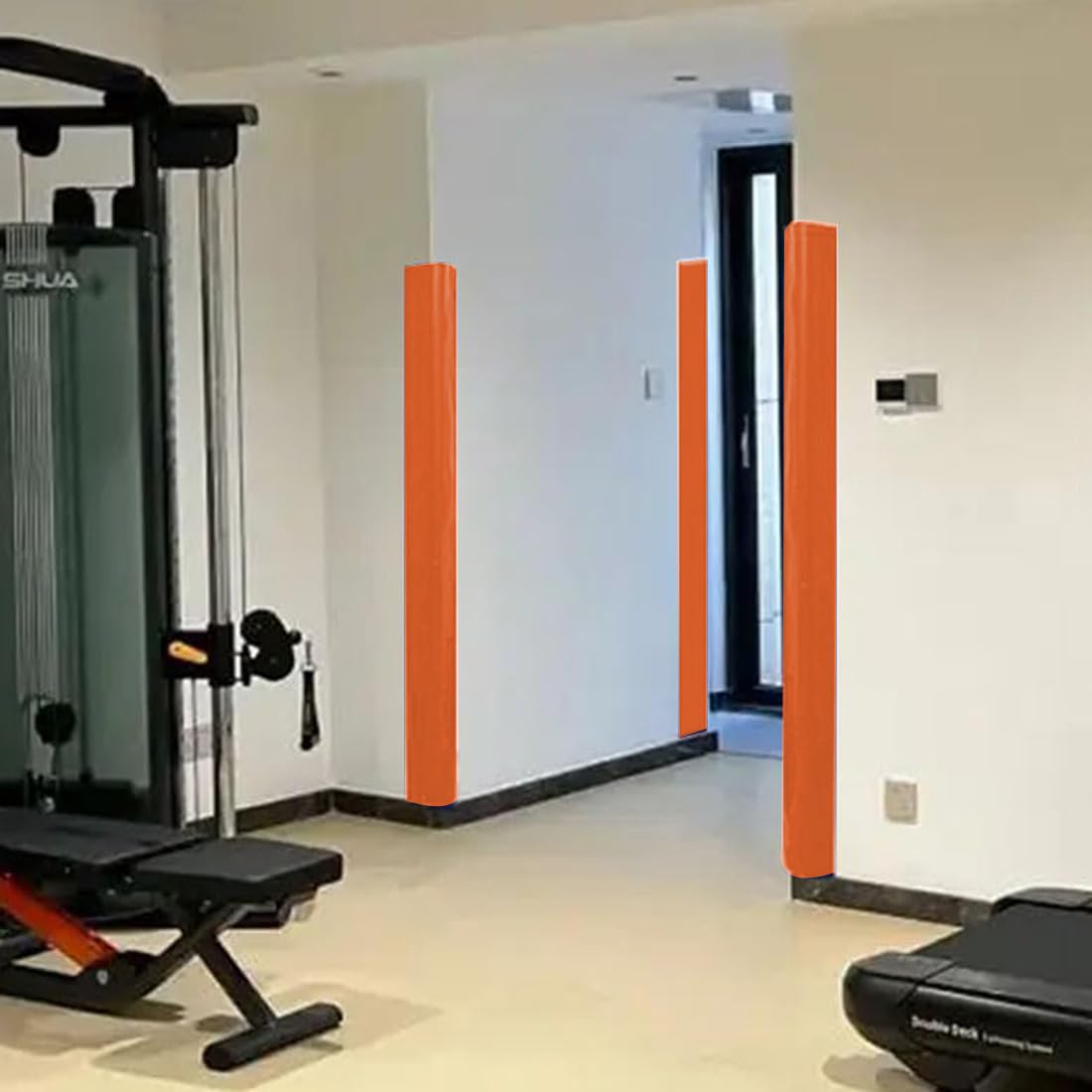 Acolchado de esquina de pared, acolchado de seguridad de espuma de 5 cm de grosor para esquinas del hogar u oficina, protección contra impactos para niños y mascotas, protector de esquina suave