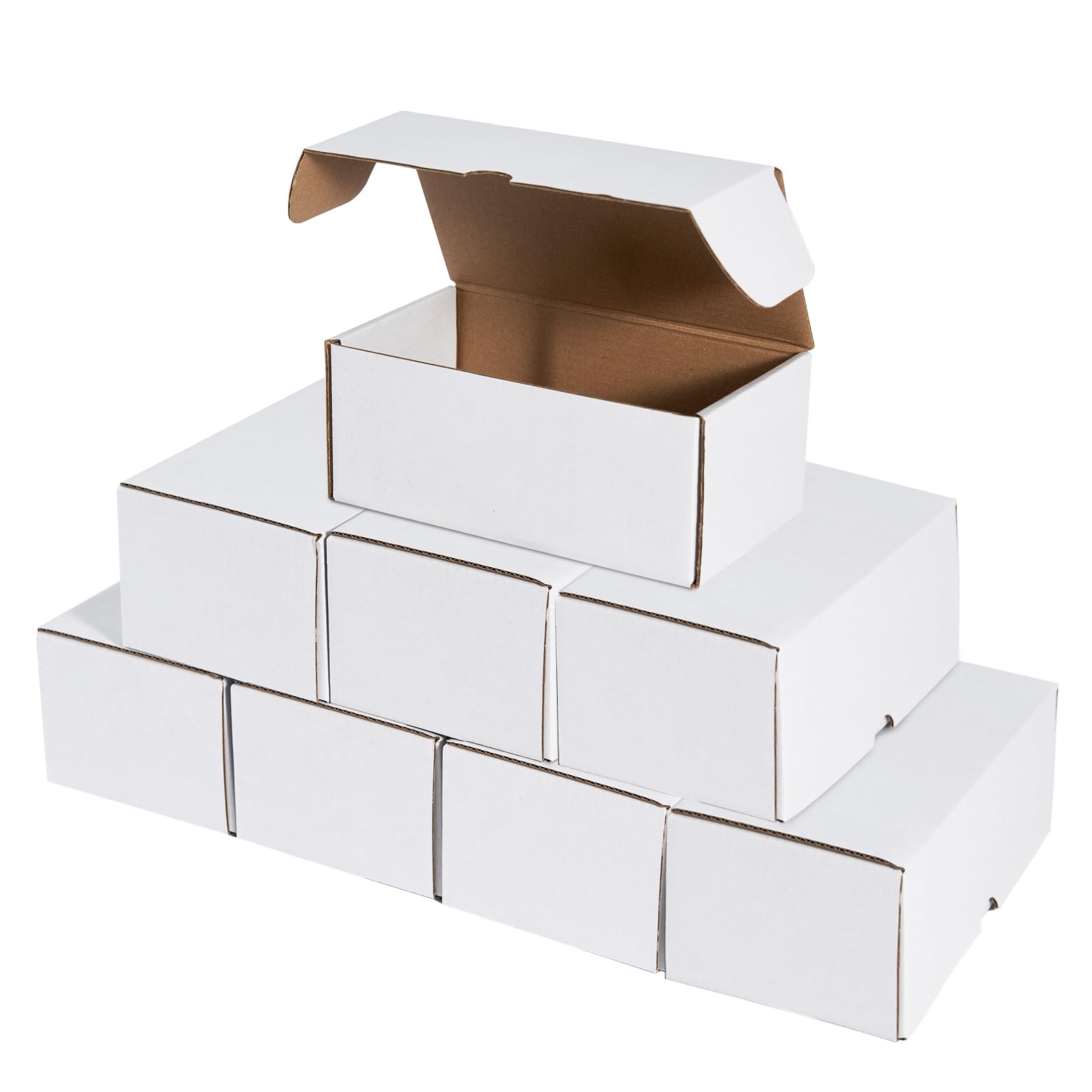 8 Pcs 400 Count Trading Card Storage Box, Card Storage Cases for Trading Cards, Collectible Sports Cards, Baseball, Football, Basketball - Durable Trading Card Box & Card Case