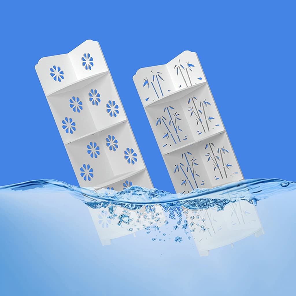 Repisas Para Baño Estante De Baño, 3 N Esquera De Esquina De Almacenamiento De Esquina Organizador De La Unidad De Almacenamiento Torre De Almacenamiento for La Cocina Baño, Blanco De Plástico Estante