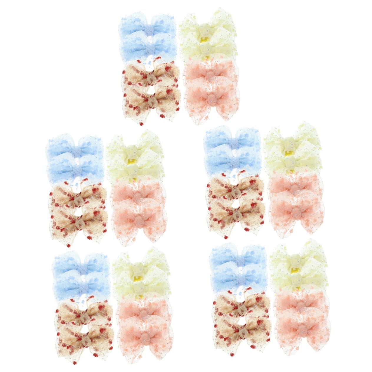 FOMIYES 5 Set Di Accessori Per Per Bambine Fermagli Per Fermagli Per in Filato Fiocchi Per Per Bambine Anti-tiro Per Feste A Casa E Viaggi 8 Pezzi*5