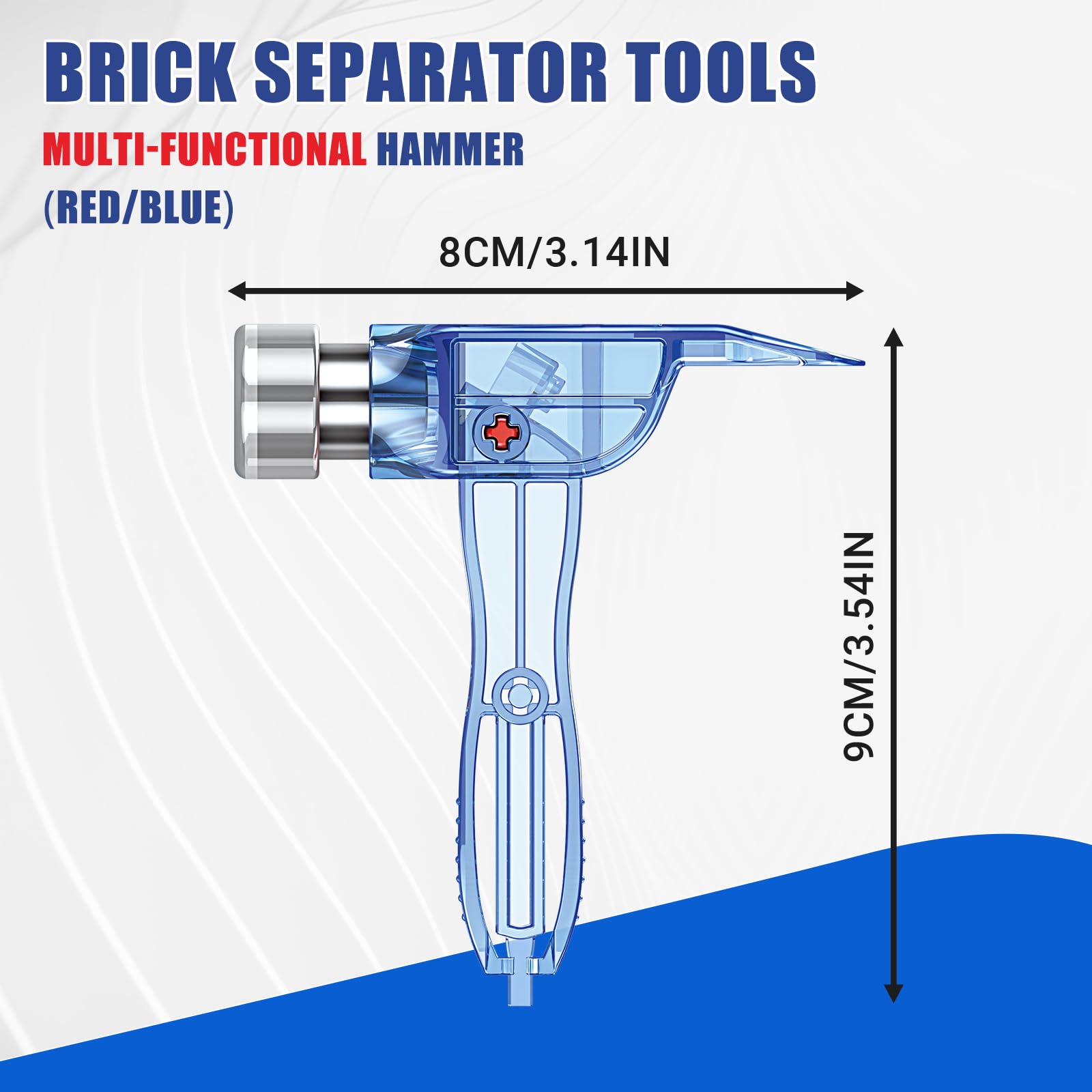 Mould King Building Blocks Separator Tool Kit Brick Tools Technic Blocks Tool Set Multi-Functional Hammer(1pcs, Random Color), M00016 - Image 4