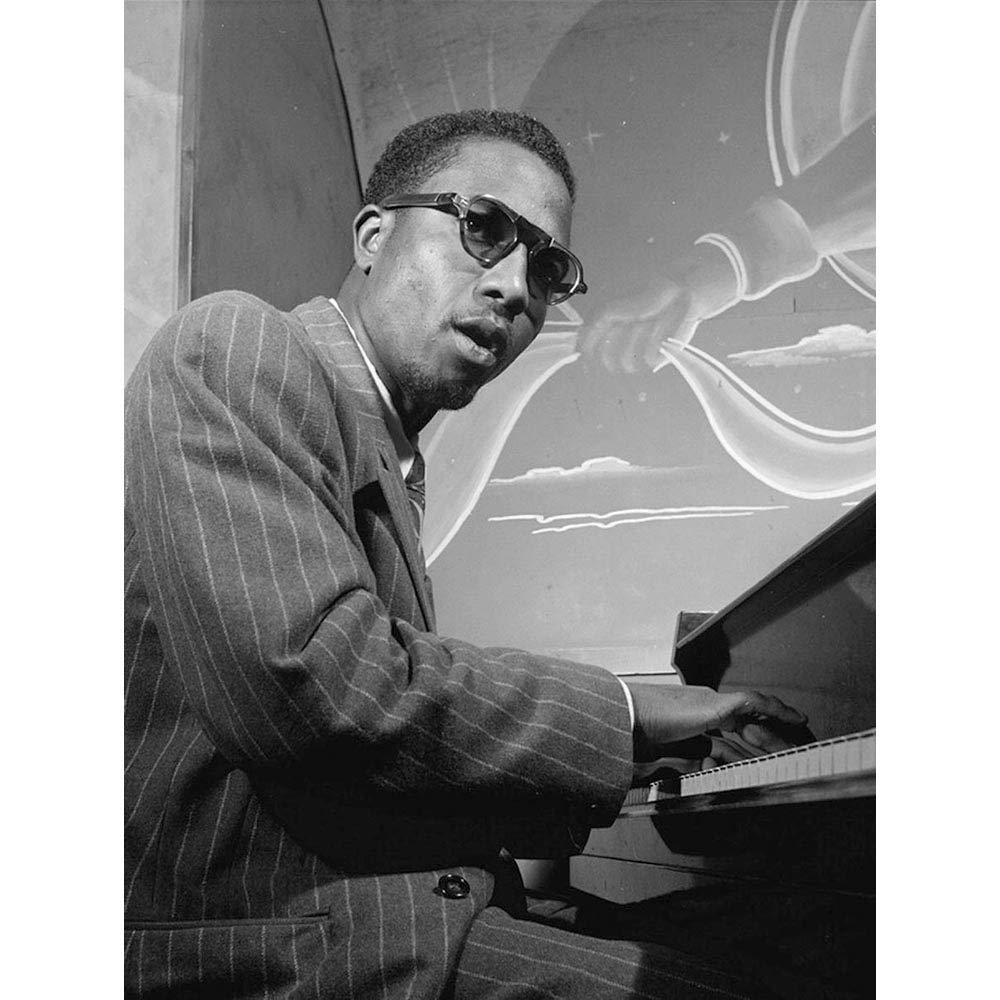 Bumblebeaver VINTAGE PHOTO PORTRAIT JAZZ LEGEND THELONIOUS MONK PIANIST POSTER PRINT
