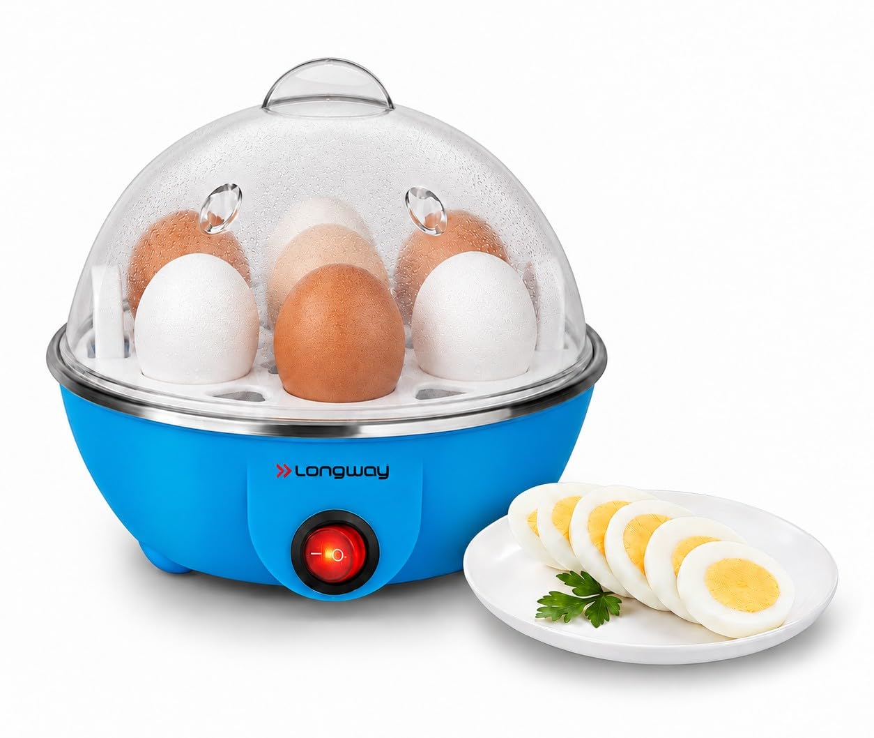 LONGWAY Eggo 350W Egg Boiler - Cook 7 Eggs! -8 LONGWAY Eggo 350W Egg Boiler - Cook 7 Eggs! -8