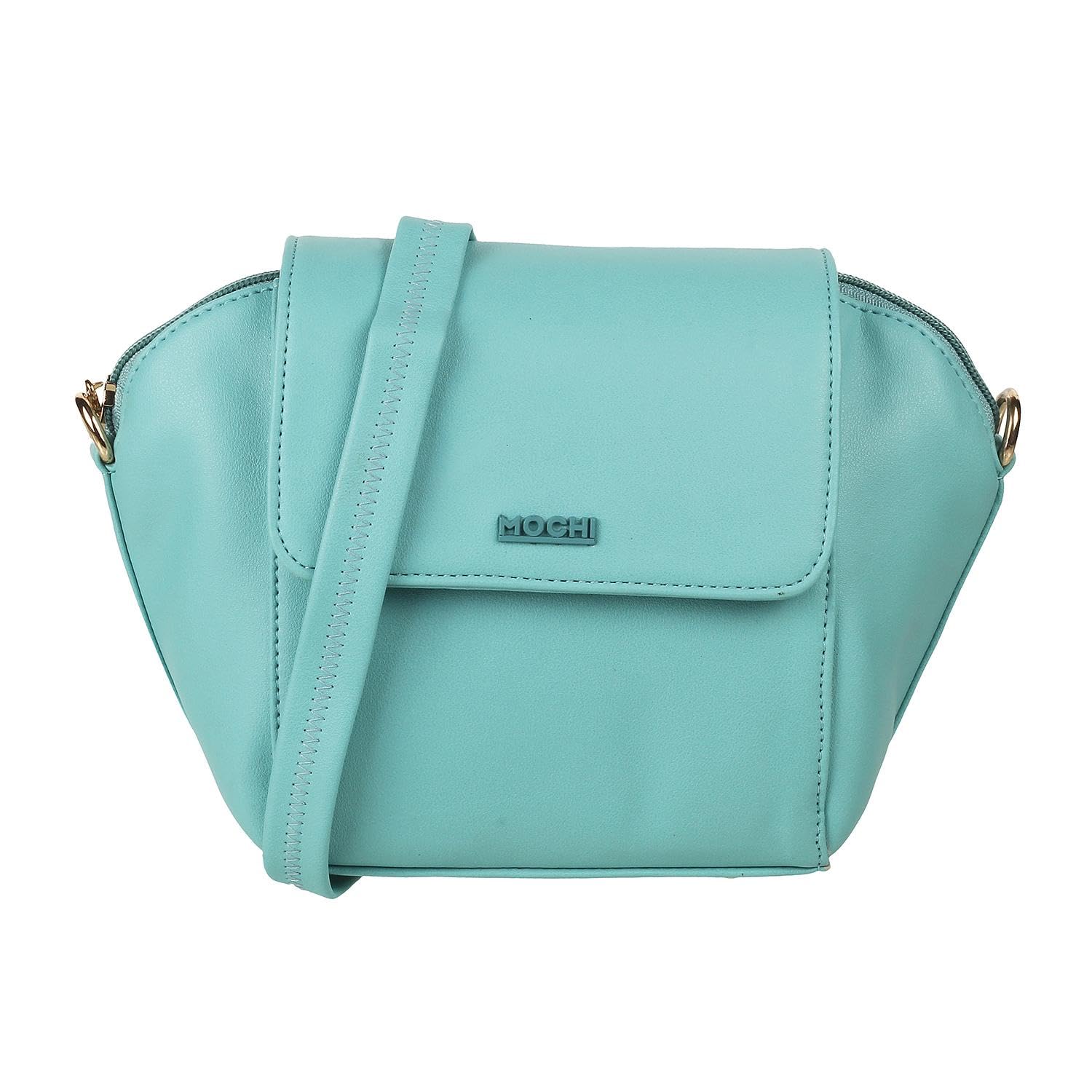 Mochi Women Yellow Flap Over Sling Bag (66-7759) (B0CV5W6TLB) Amazon Price History, Amazon Price Tracker