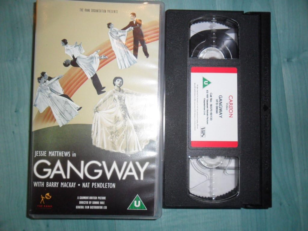 Gangway [VHS] Jessie Matthews, Barry MacKay, Nat Pendleton, Alastair Sim, Olive