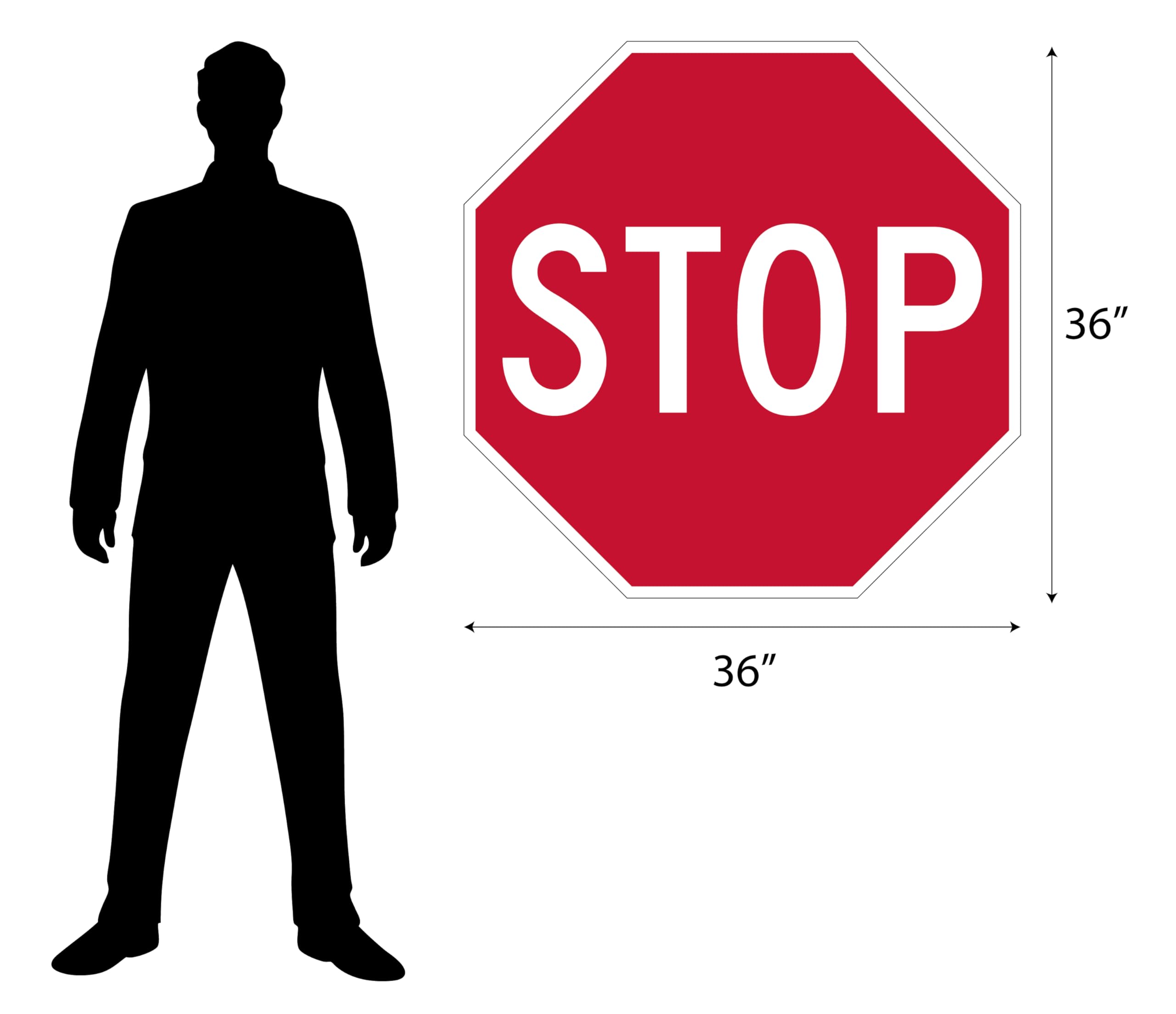 Amazon.com: STOPSignsAndMore - STOP Signs - 36x36 - High Intensity