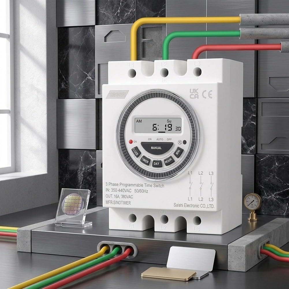 Contrôleur de pour temps pour Pompe à Eau 350-420V AC Contrôleur