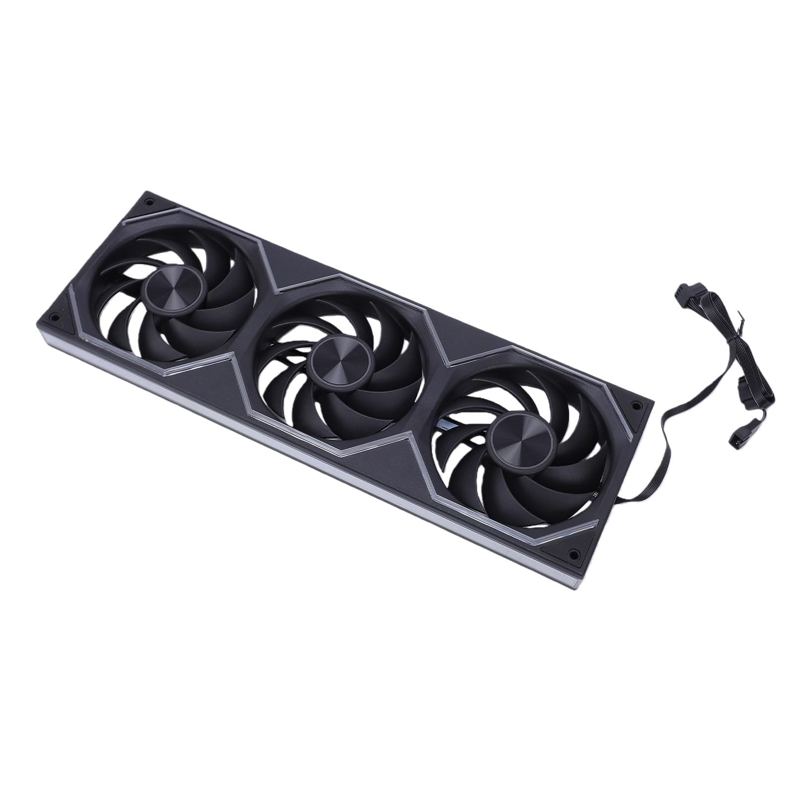 Cryfokt PC Case Fan ARGB and PWM Low Noise 9 Blade Cooling Fan for Gaming
