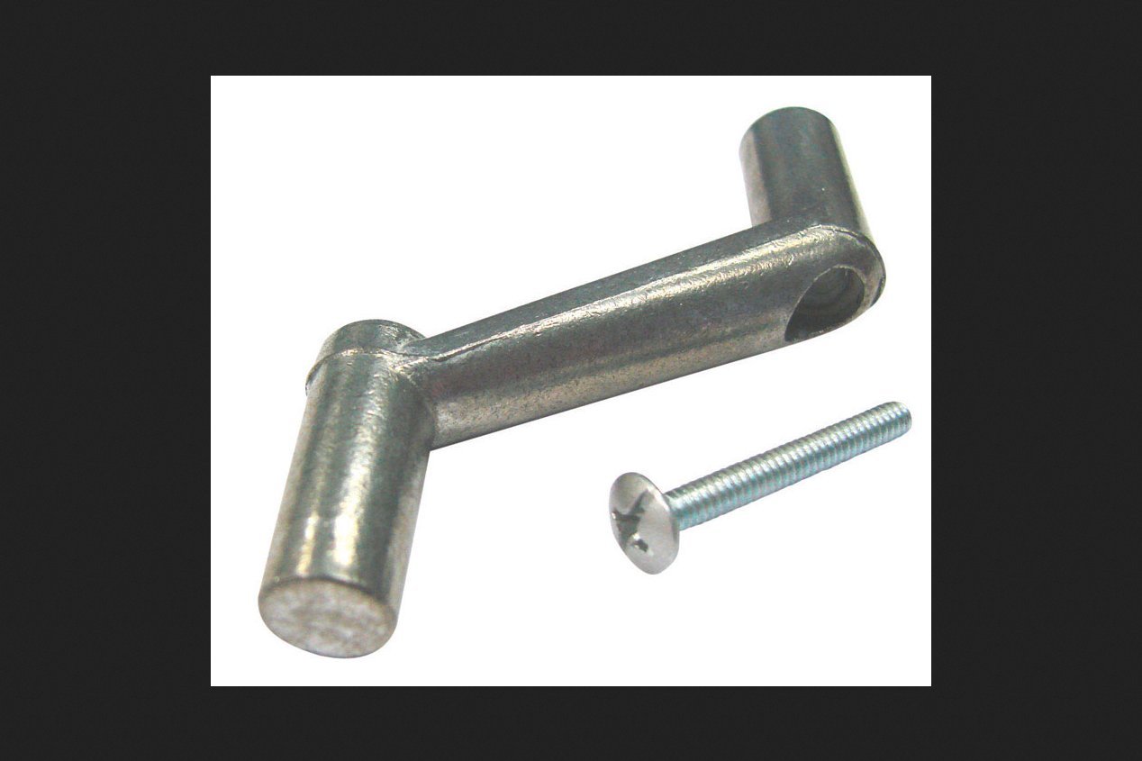 Barton Kramer IncBarton Kramer Crank Handle 1" Zinc Die Cast 5/16" Dia.