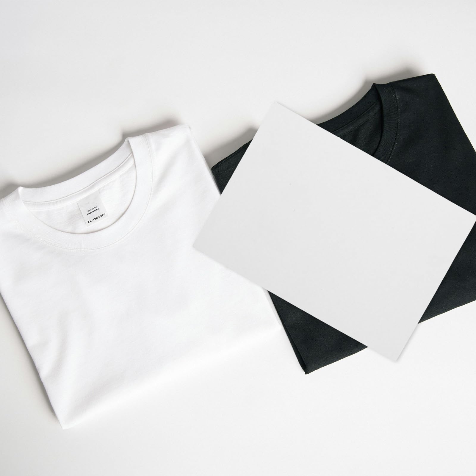 Toddmomy 100 Stück Hemdfutterbrett aus Weißem Papier 210x290mm zum Organisieren und Verpacken von T shirts mit Anti Falten Design und Stabiler Kartonqualität