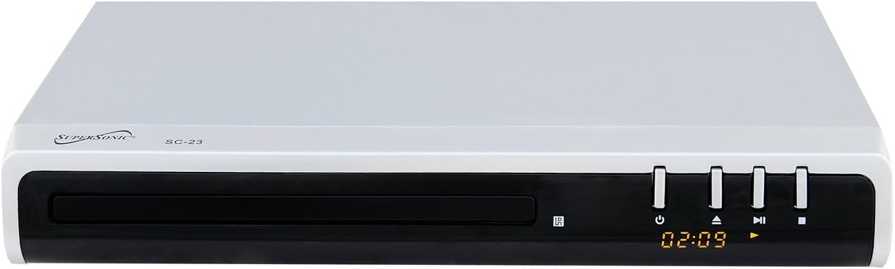 Supersonic SC23 Channel DVD Player with USB and SD
