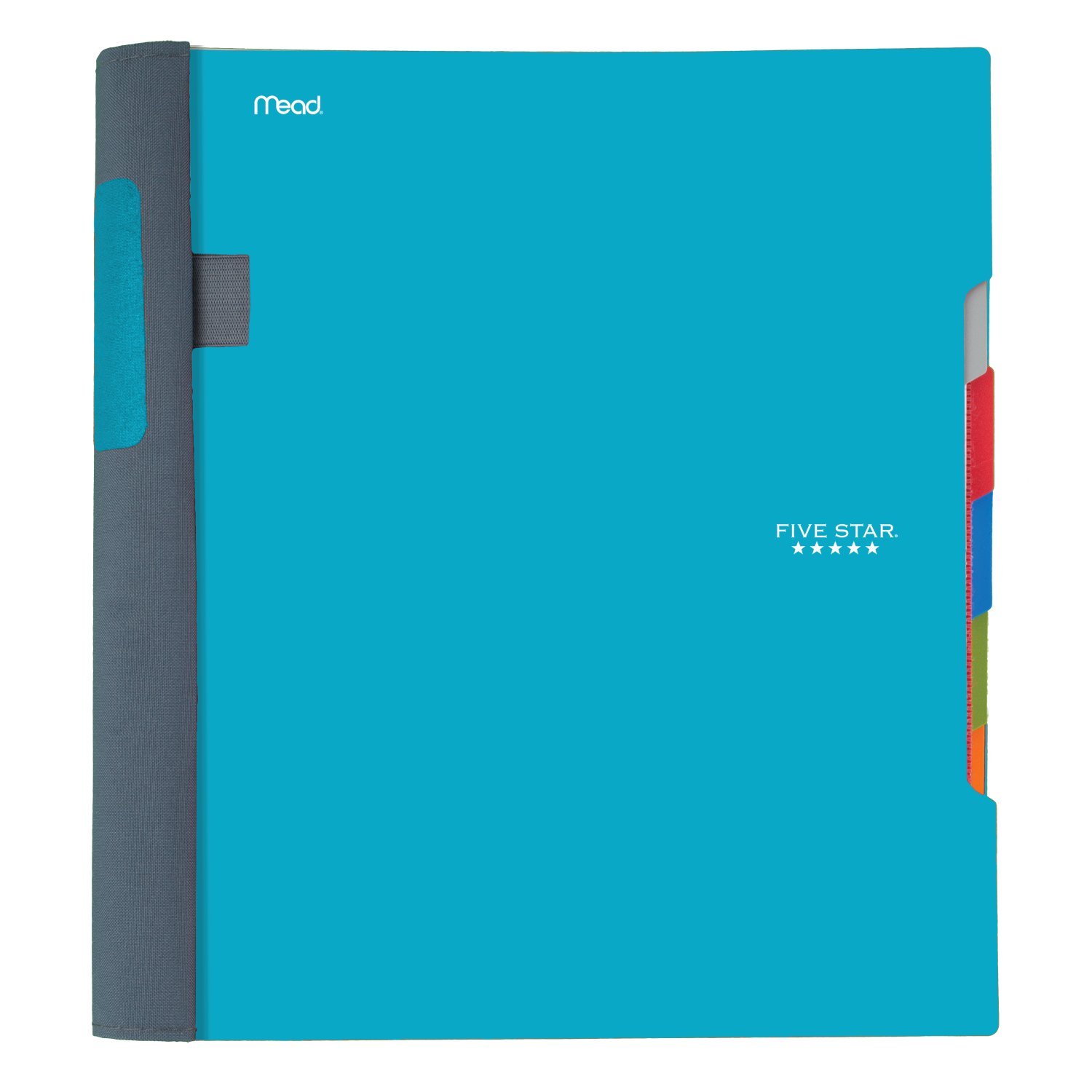 Five Star Advance Quaderno a spirale, 5 soggetti, carta a righe universitarie, 200 fogli, 28 x 21 cm, colore selezionato per te (06326)
