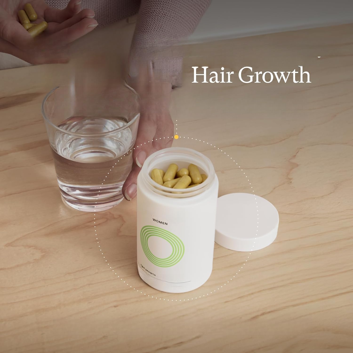 Cura quotidiana per i capelli naturali delle donne, aiuta la crescita dei capelli e li rende più spessi e forti, si adatta alle esigenze dei capelli delle donne - confezione da 2