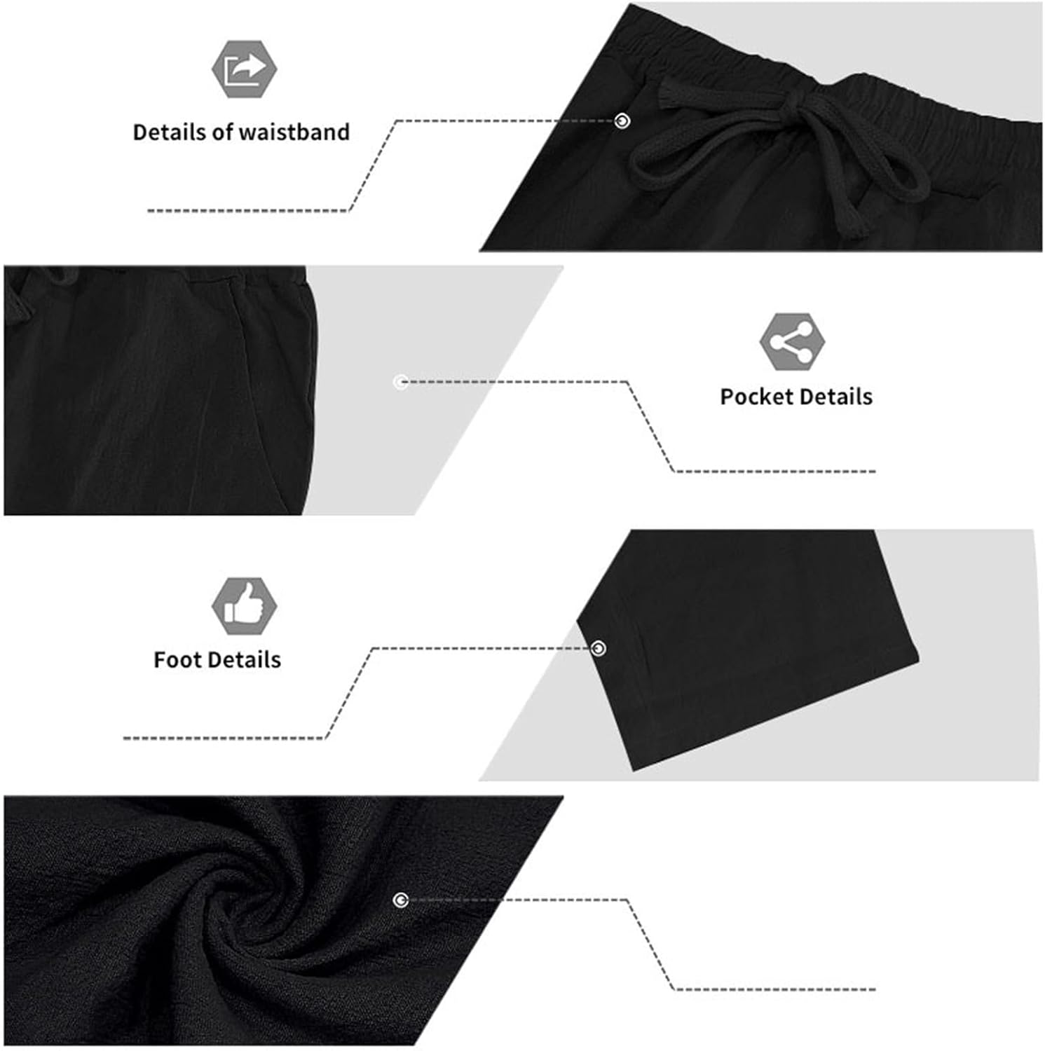 Men's Cotton Linen 2 Piece Outfits Long Sleeve Button Hoodies and Pants Sets Summer Beach Casual Sports Suits