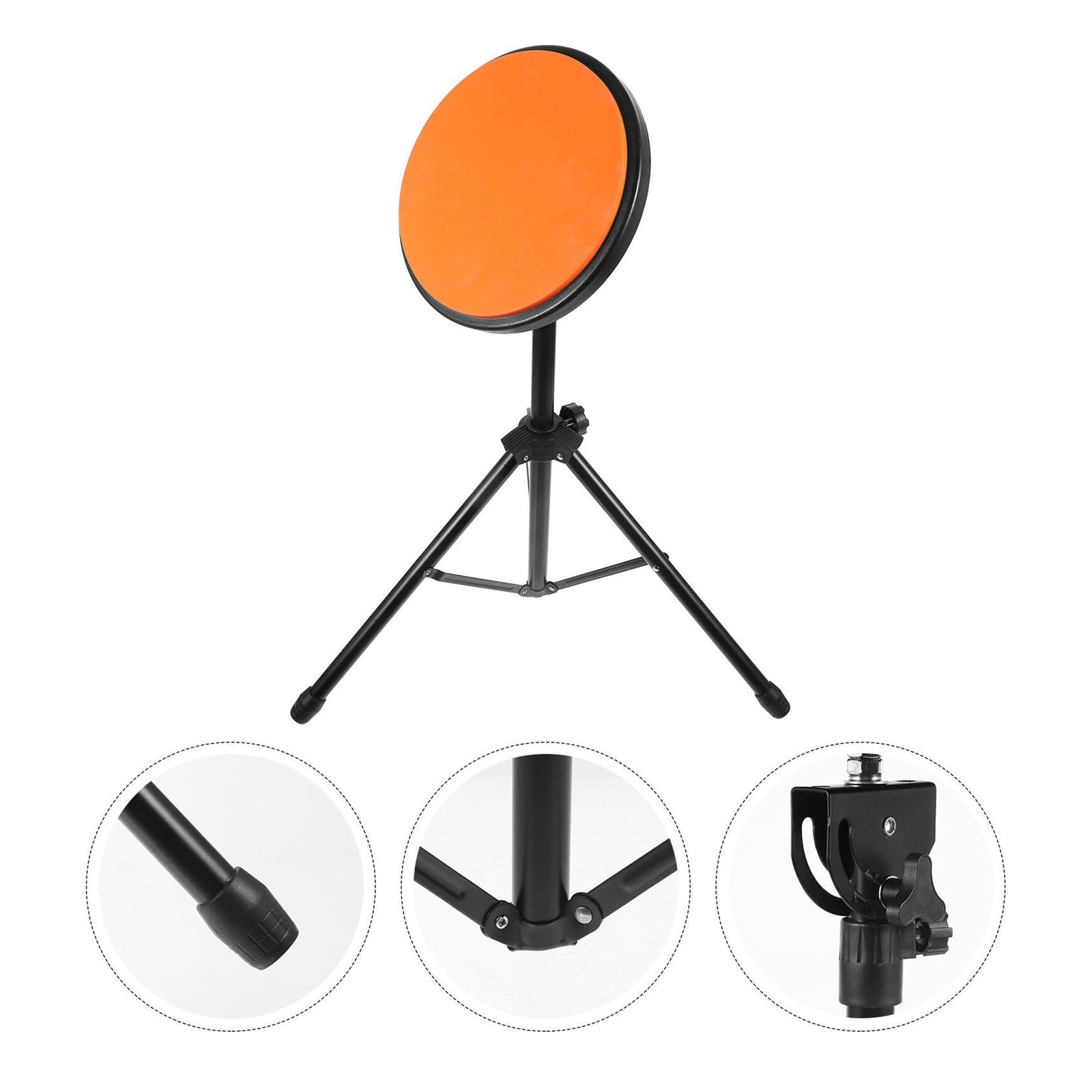 1Set Vielseitig Trommel Praxis Pad Kit Mit Stabilität Design Stille Trommeln for Wohnungen Aufnahme Studio Drum Pad for Elektrische