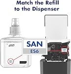 PURELL ES6 Automatic Hand Sanitizer Dispenser, Graphite, Compatible with 1200 mL PURELL ES6 Hand Sanitizer Refills (Pack of 1) - 6424-01