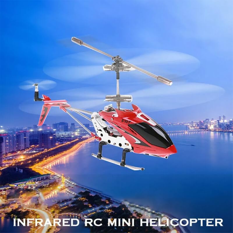 Image of Remote Control Velocity Flying Helicopter with Unbreakable Blades, Infrared Sensors & Light, 2D /2.5D Transmitter Chargeable Helicopter Toy