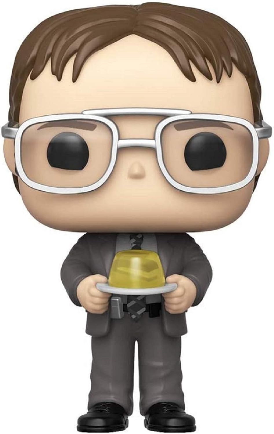 Funko The Office - Dwight Schrute with Gelatin Stapler Pop! Vinyl Figure (Bundled with Compatible Pop Box Protector Case)
