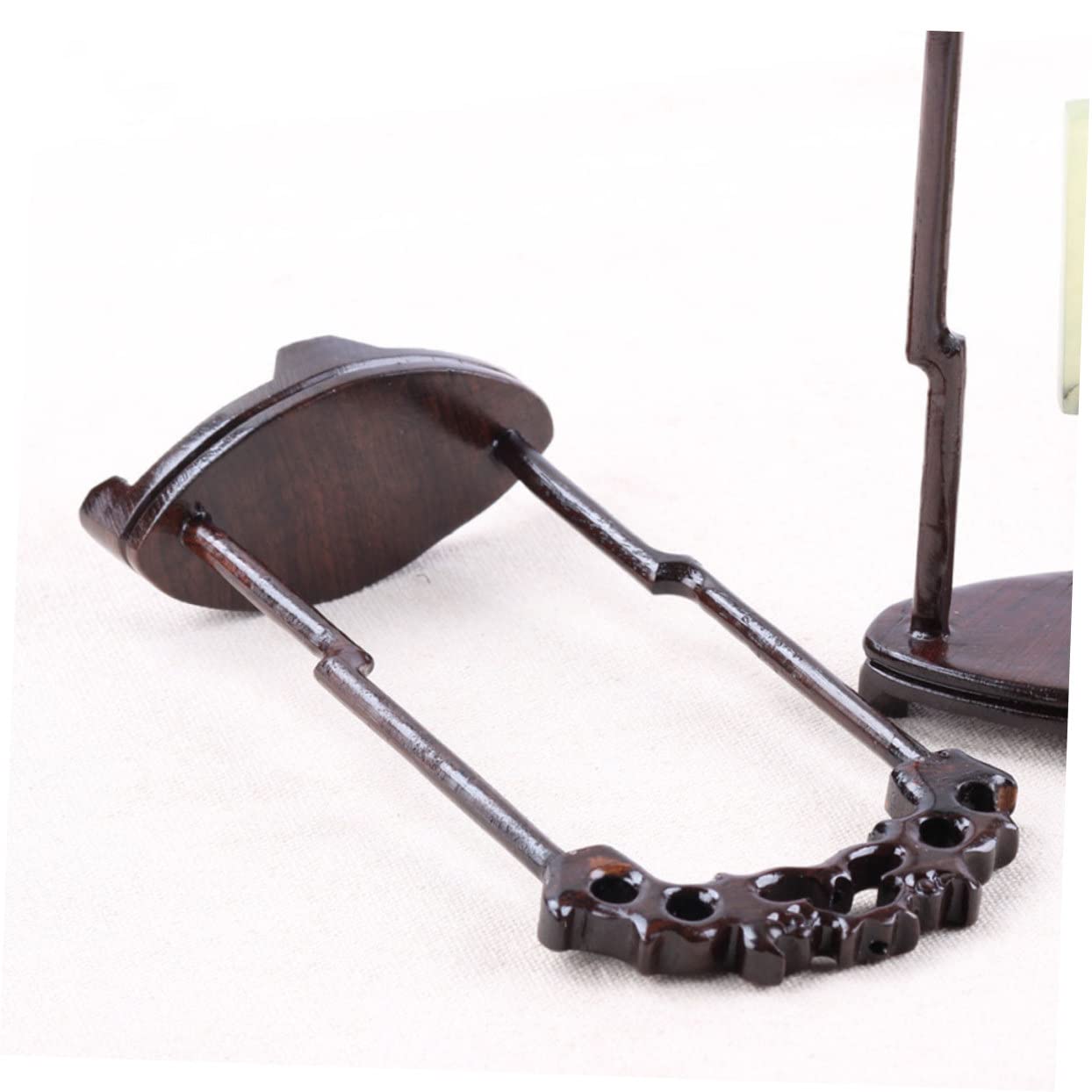 4 pezzi Porta collane Choker Collane per supporto di articoli di giada per esposizione Porta braccialetti Espositore di articoli di giada Espositore da tavolo per gioielli Espositore per braccial