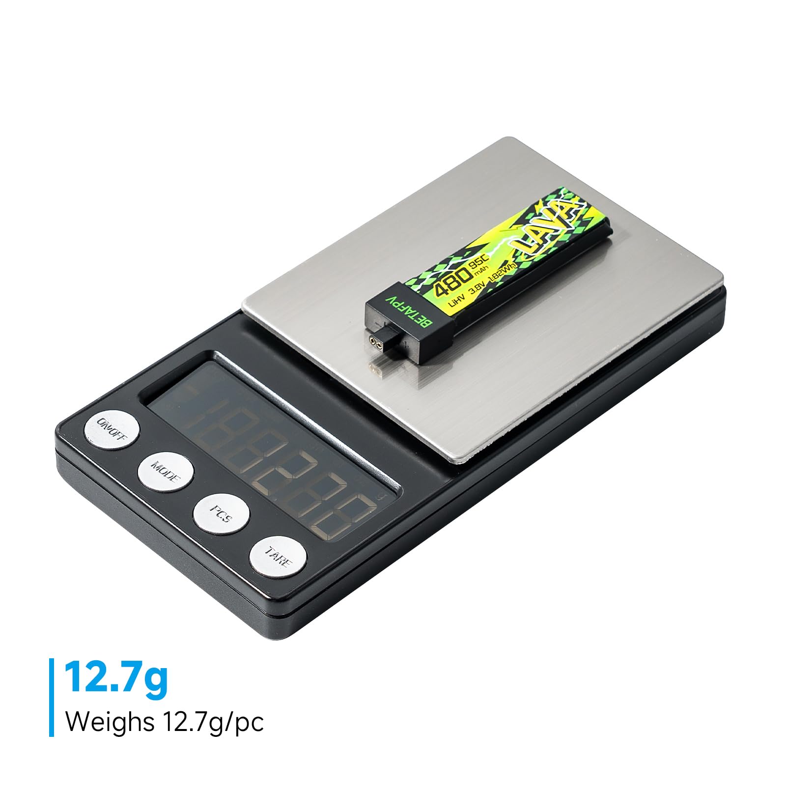 BETAFPV Bateria LAVA II 1S 480 mAh 3,8 V 95C LiHV BT2.0 do Tiny Whoop Drone Quadcopter