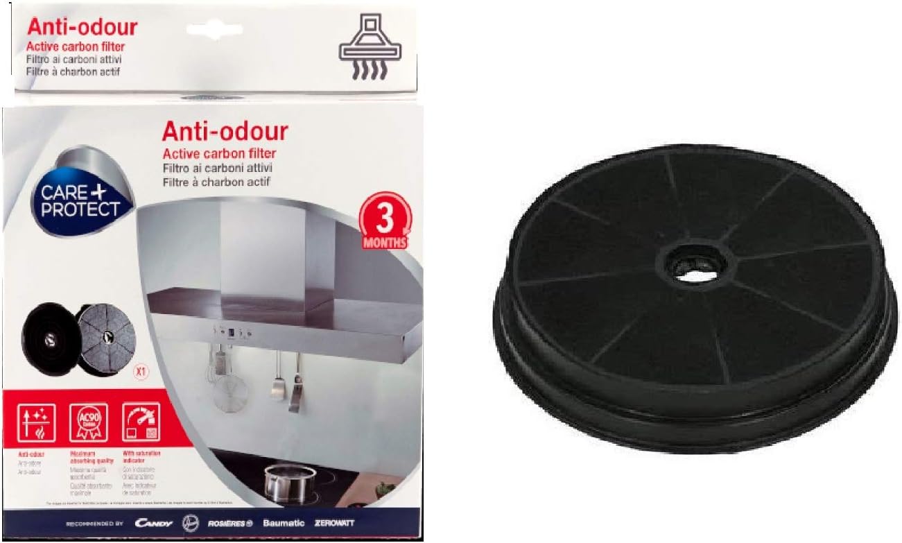 sparefixd Extractor Fan Charcoal Carbon Filter & Indicator to Fit