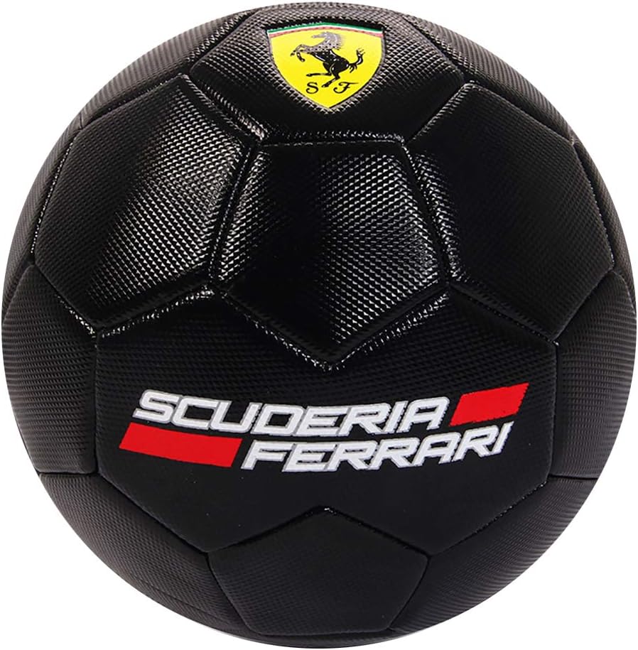 DAKOTT Ferrari No. 5 Limited Edition Soccer Ball, Black : Sports & Outdoors