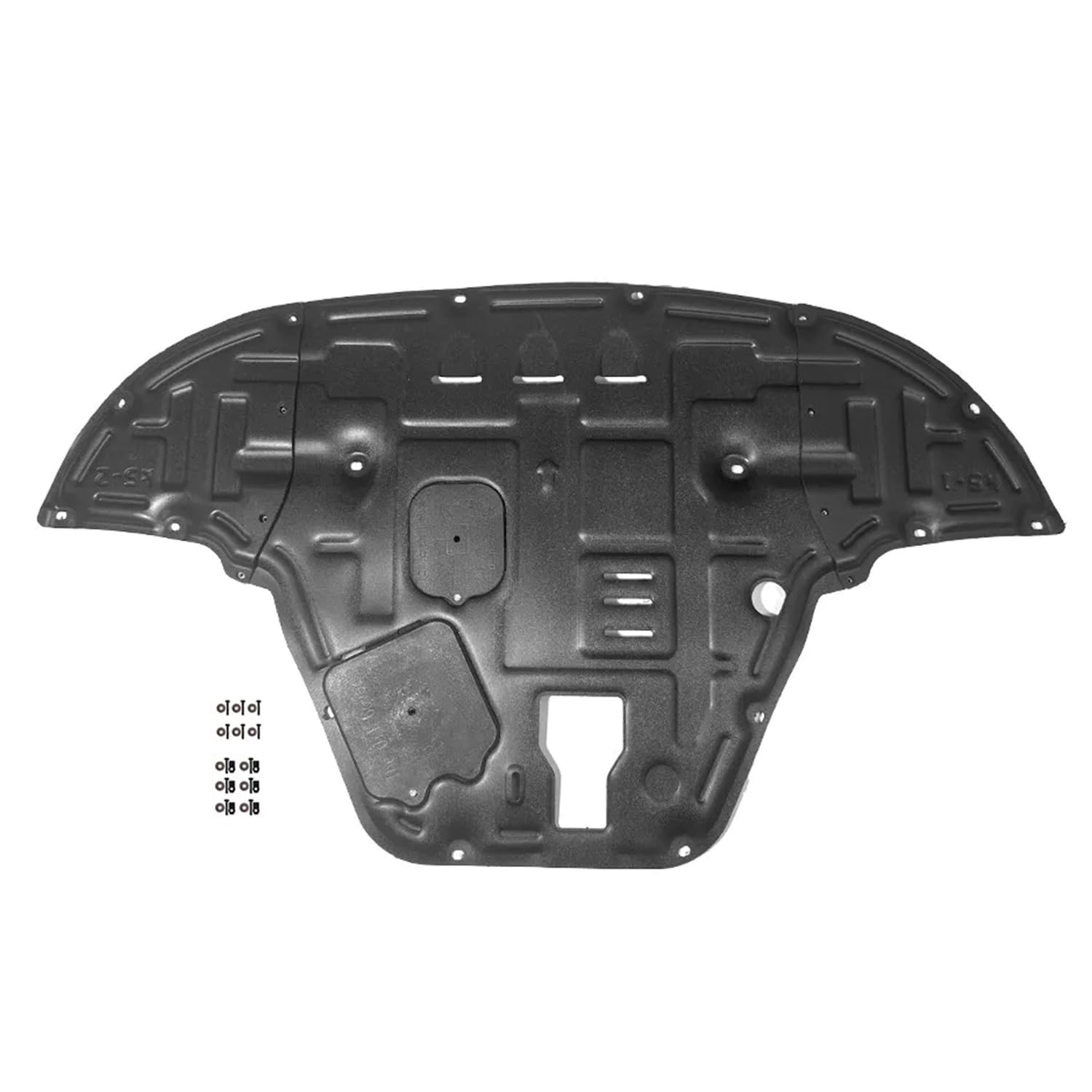 Engine Splash Shield Fit for KIA K5 2021-2024, Engine Case Guard Under Cover Front Engine Guard Mud Flaps Including Screw Hardware