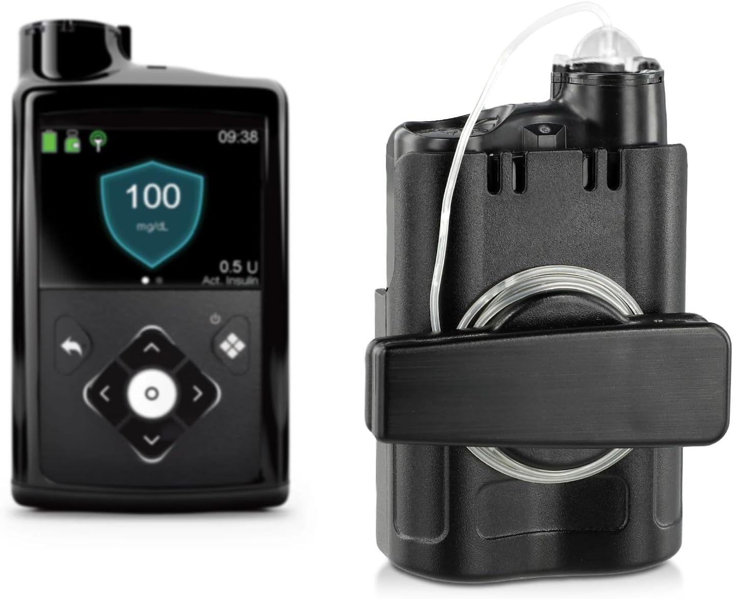 iGuerburn Insulin Pump Case for Medtronic 780G with 360° Swivel Belt Clip Medtronic 780G Accessories for Diabetics (Not for MiniMed 770G-to-780G Upgraded Pumps)