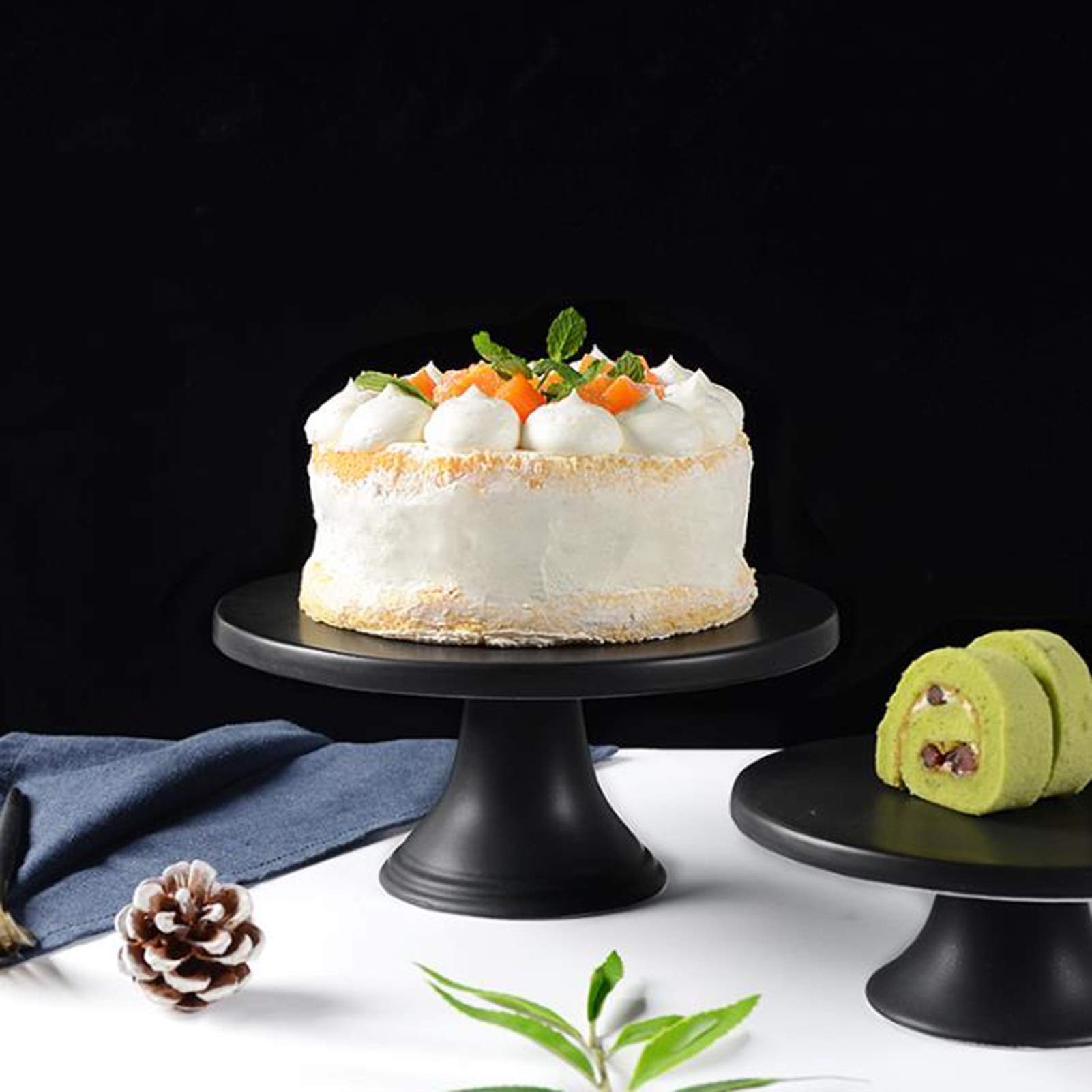 Porta Torta Con Alzata E Cupola - Display Per Dolci, Diametro 30 Cm, Materiale Sicuro - Foto 3